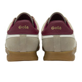 Gola Torpedo Sneaker (Women) - Bone/Off White/Cerise Athletic - Casual - Lace Up - The Heel Shoe Fitters
