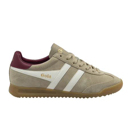 Gola Torpedo Sneaker (Women) - Bone/Off White/Cerise Athletic - Casual - Lace Up - The Heel Shoe Fitters