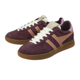 Gola Cyclone Sneaker (Women) - Windsor Wine/Terracotta/Candy/Gum Athletic - Casual - Lace Up - The Heel Shoe Fitters