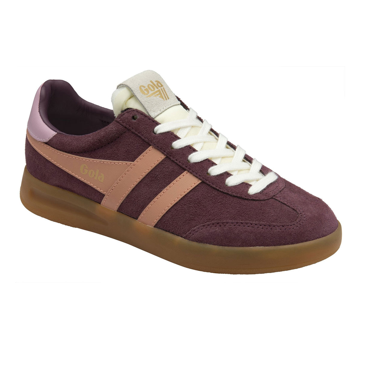 Gola Cyclone Sneaker (Women) - Windsor Wine/Terracotta/Candy/Gum Athletic - Casual - Lace Up - The Heel Shoe Fitters