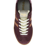 Gola Cyclone Sneaker (Women) - Windsor Wine/Terracotta/Candy/Gum Athletic - Casual - Lace Up - The Heel Shoe Fitters