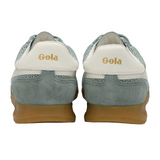 Gola Tornado Zephyr Sneaker (Women) - Green Mist/Off White Athletic - Casual - Lace Up - The Heel Shoe Fitters