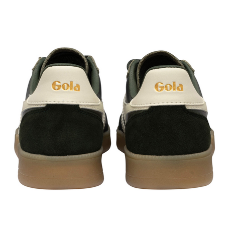 Gola Viper Metallic Sneaker (Women) - Bottle Green/Off White/Gum Athletic - Casual - Lace Up - The Heel Shoe Fitters