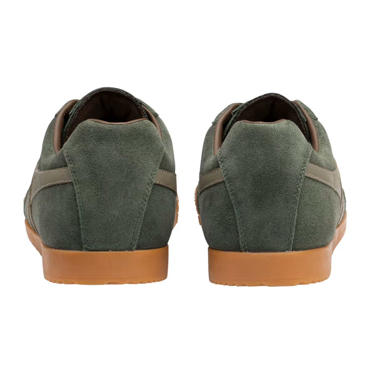 Gola Harrier Sneaker (Men) - Dark Khaki/Rhino/Otter Athletic - Casual - Lace Up - The Heel Shoe Fitters