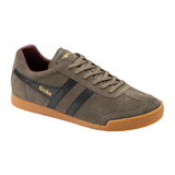 Gola Harrier Sneaker (Men) - Urban Moss/Black/Burgundy Athletic - Casual - Lace Up - The Heel Shoe Fitters