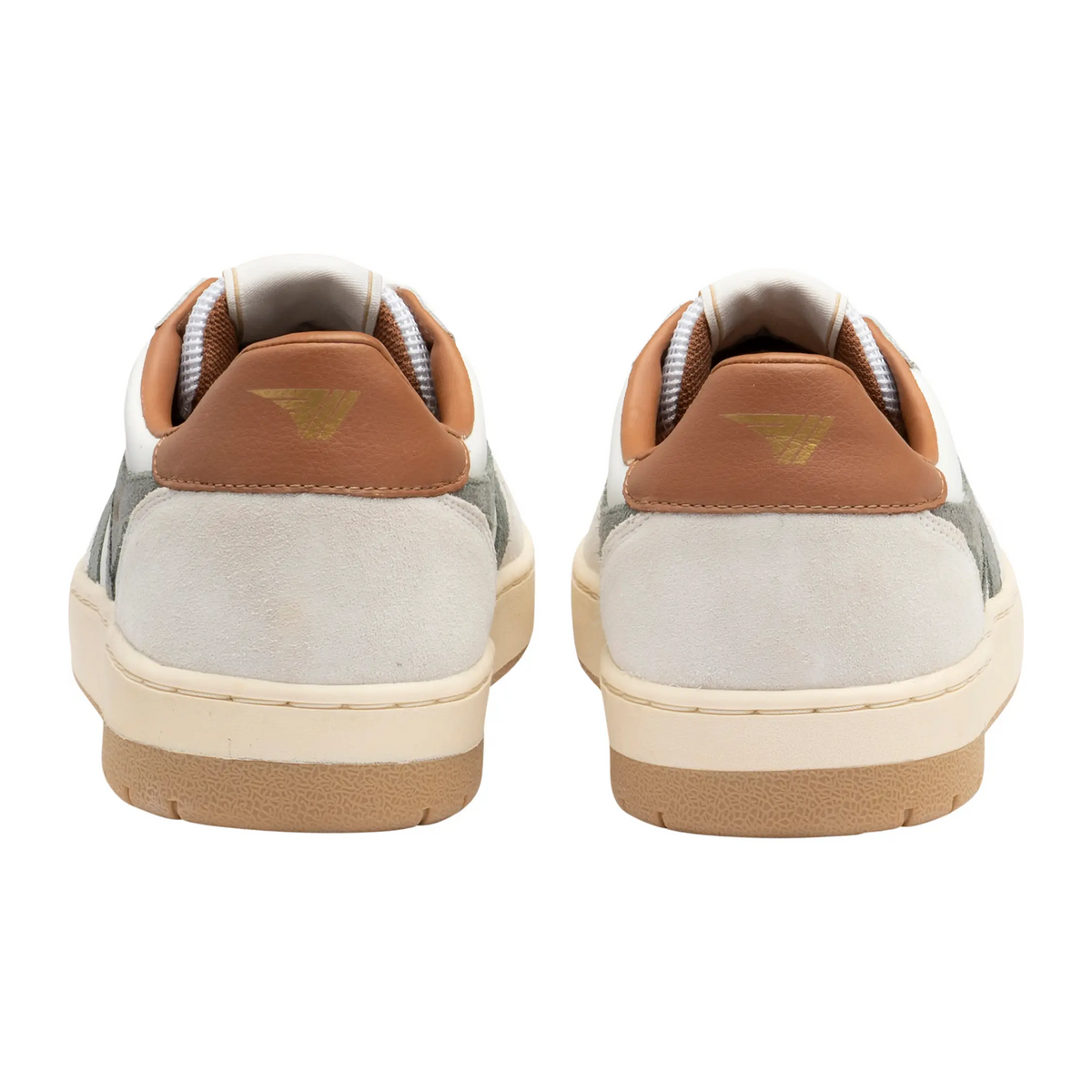 Gola Hawk Sneaker (Men) - White/Conifer/Umber Athletic - Casual - Lace Up - The Heel Shoe Fitters