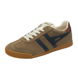 gola elan sneakers tobacco A mocha moment @katietrowen styles our trainers in Shop yours here https://www.gola.co.uk/gola-classics-womens-elan-trainers-p5103 Suede Leather Gola Classics Elan Sneakers in
