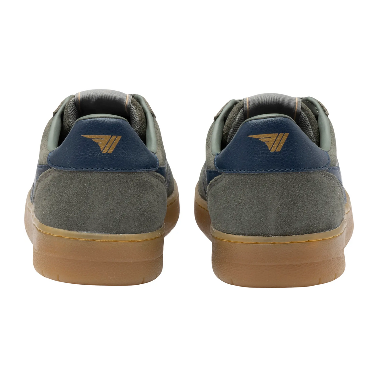 Gola Hawk Suede '86 Sneaker (Men) - Conifer/Navy/Gum Athletic - Casual - Lace Up - The Heel Shoe Fitters