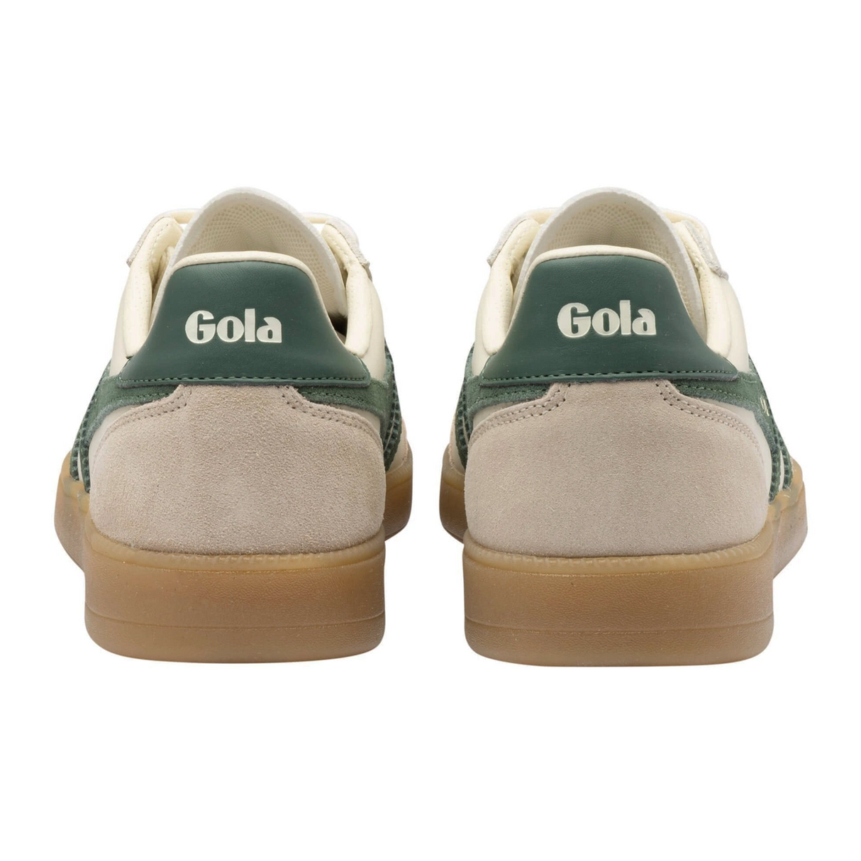Gola Viper Leather Sneaker (Men) - White/Bone/Everygreen/Gum