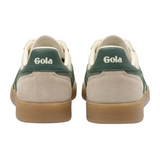 Gola Viper Leather Sneaker (Men) - White/Bone/Everygreen/Gum
