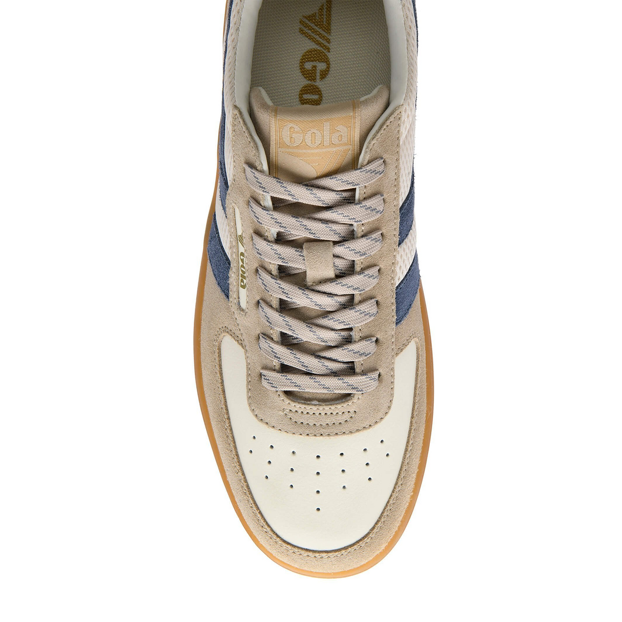 Gola Hawk '83 Sneaker (Men) - Off White/Bone/Moonlight/Gum Athletic - Casual - Lace Up - The Heel Shoe Fitters