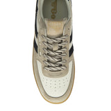 Gola Hawk '83 Sneaker (Men) - Off White/Bone/Black/Gum Athletic - Casual - Lace Up - The Heel Shoe Fitters