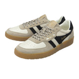 Gola Hawk '83 Sneaker (Men) - Off White/Bone/Black/Gum Athletic - Casual - Lace Up - The Heel Shoe Fitters