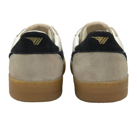 Gola Hawk '83 Sneaker (Men) - Off White/Bone/Black/Gum Athletic - Casual - Lace Up - The Heel Shoe Fitters