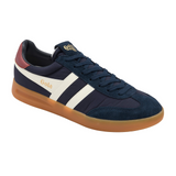 Gola Cyclone Nylon Sneaker (Men) - Navy/Off White/Red Ochre/Gum Athletic - Casual - Lace Up - The Heel Shoe Fitters