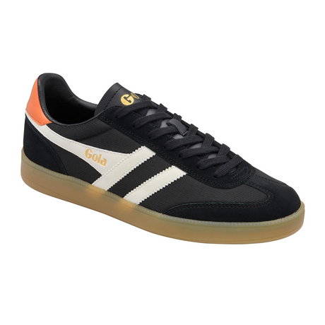 Gola Viper Mesh Sneaker (Men) - Black/Off White/Moody Orange/Gum Athletic - Casual - Lace Up - The Heel Shoe Fitters