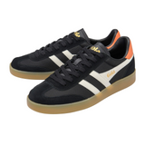 Gola Viper Mesh Sneaker (Men) - Black/Off White/Moody Orange/Gum Athletic - Casual - Lace Up - The Heel Shoe Fitters
