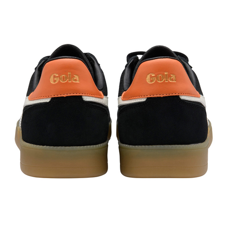 Gola Viper Mesh Sneaker (Men) - Black/Off White/Moody Orange/Gum Athletic - Casual - Lace Up - The Heel Shoe Fitters