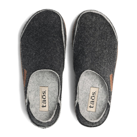 Taos Convertawool Slip On (Unisex) - Charcoal Dress-Casual - Slip Ons - The Heel Shoe Fitters