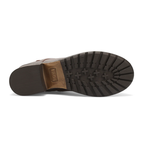 Taos Crave (Women) - Brown Vintage Leather Boots - Casual - Mid - The Heel Shoe Fitters