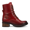 Taos Crave Lace Up Mid Boot (Women) - Classic Red Boots - Casual - Mid - The Heel Shoe Fitters