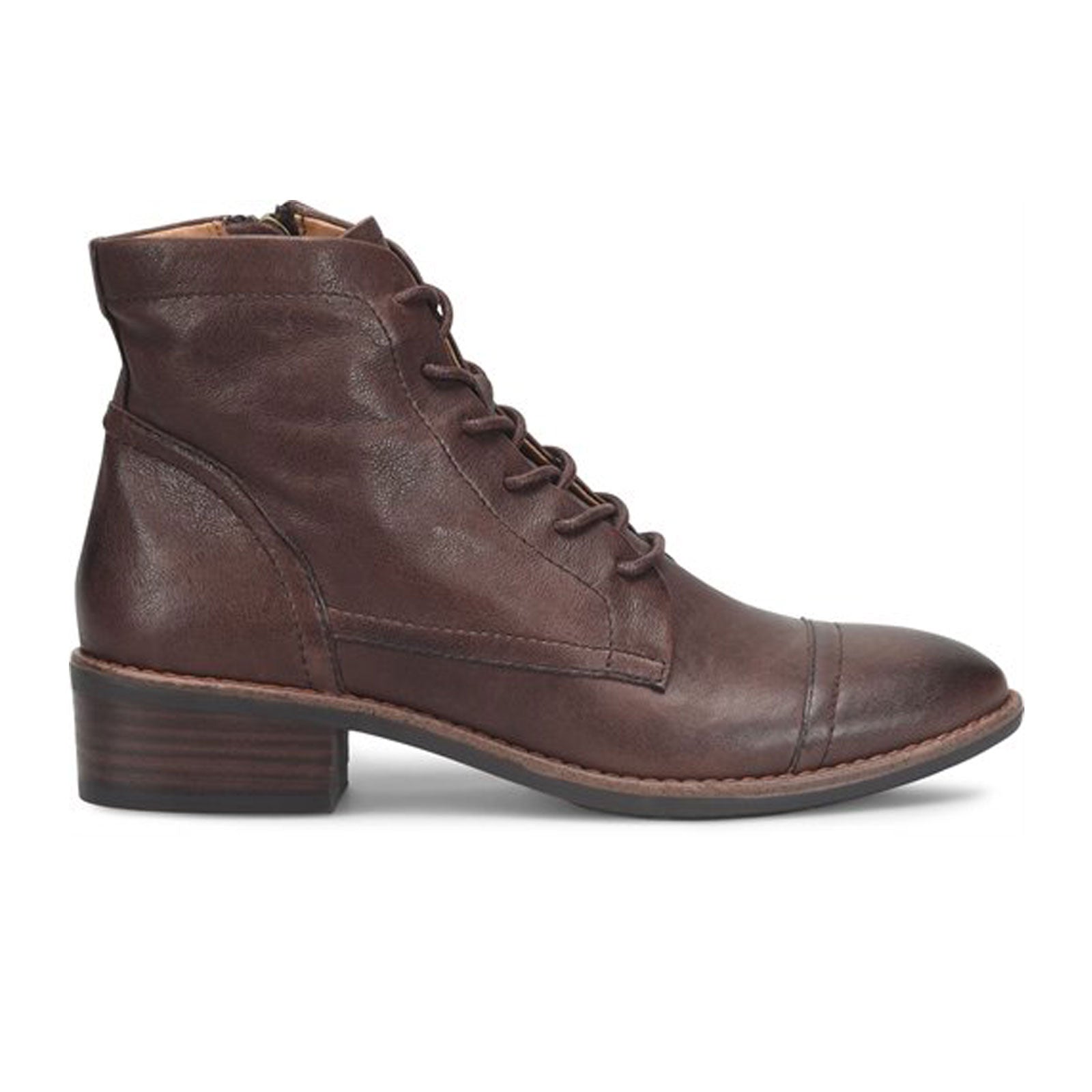 Comfortiva Cordia Ankle Boot Women Cocoa Brown The Heel Shoe Fitters
