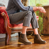 Comfortiva Ferna Chelsea Boot (Women) - Taupe Boots - Casual - Mid - The Heel Shoe Fitters