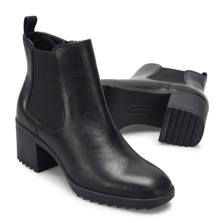 Comfortiva Hammond Ankle Boot (Women) - Black Boots - Casual - Mid - The Heel Shoe Fitters