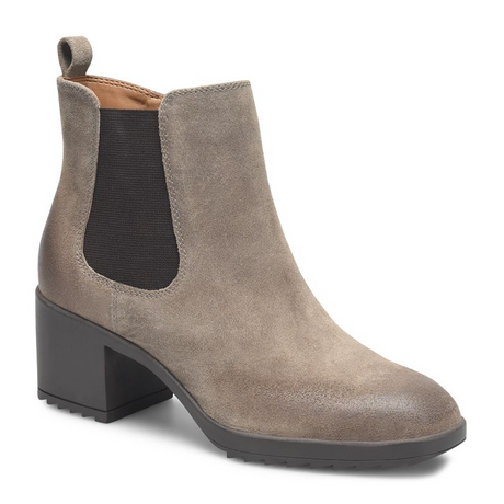 Comfortiva Hammond Ankle Boot (Women) - Taupe Boots - Casual - Mid - The Heel Shoe Fitters