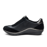 Aetrex Megan Sneaker (Women) - Black Athletic - Casual - Slip On - The Heel Shoe Fitters