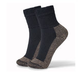 Stride Lite Copper Quarter Crew Sock (Unisex) - Black Accessories - Socks - Lifestyle - The Heel Shoe Fitters