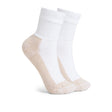 Stride Lite Copper Quarter Crew Sock (Unisex) - White Accessories - Socks - Lifestyle - The Heel Shoe Fitters