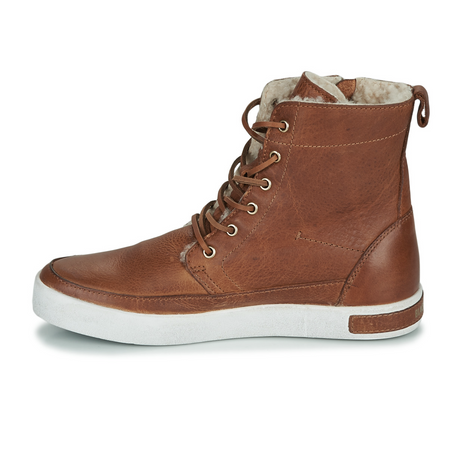 Blackstone Ludlow CW96 High Top Sneaker (Women) - Cuoio Boots - Winter - Mid Boot - The Heel Shoe Fitters