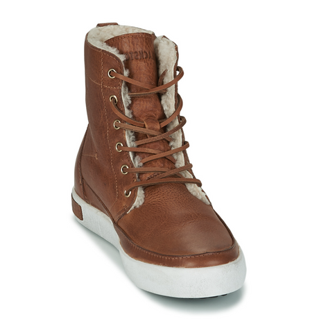 Blackstone Ludlow CW96 High Top Sneaker (Women) - Cuoio Boots - Winter - Mid Boot - The Heel Shoe Fitters