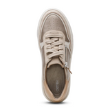 Aetrex Leigh Sneaker (Women) - Tan Athletic - Casual - Lace Up - The Heel Shoe Fitters