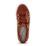 Aetrex Aubrey Platform Sneaker (Women) - Russet Knit