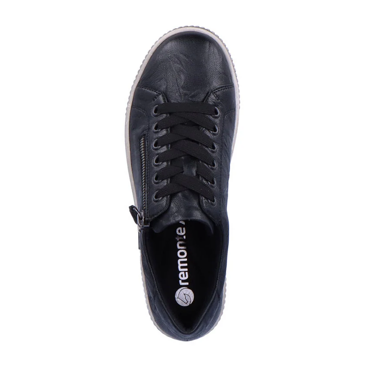 Remonte Maditta D0700-00 Sneaker (Women) - Black/Black Athletic - Casual - Lace Up - The Heel Shoe Fitters