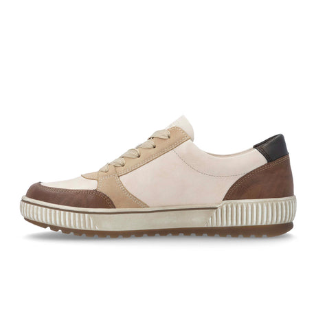 Remonte Maditta D0701-60 Sneaker (Women) - Chestnut/Sand/Marble/Antik Athletic - Casual - Lace Up - The Heel Shoe Fitters