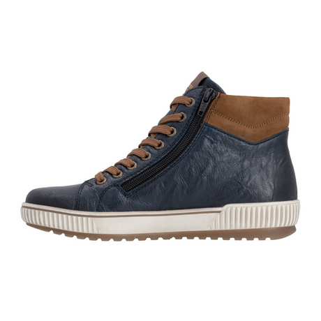 Remonte Maditta D0772 Sneaker Boot (Women) - Mare/Reh/Mare Athletic - Casual - Lace Up - The Heel Shoe Fitters