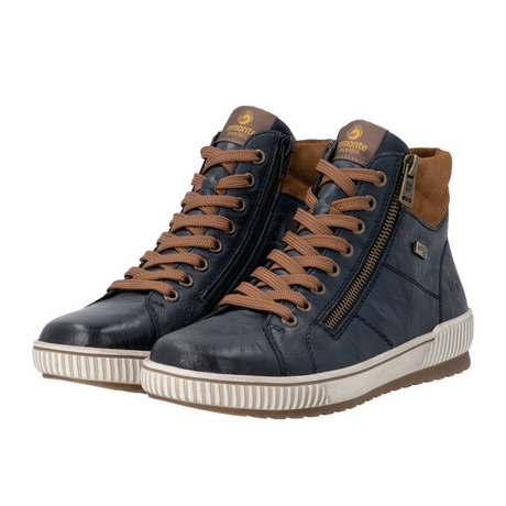 Remonte Maditta D0772 Sneaker Boot (Women) - Mare/Reh/Mare Athletic - Casual - Lace Up - The Heel Shoe Fitters