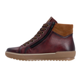 Remonte Maditta D0772 Sneaker Boot (Women) - Vino/Reh/Vinorosso Athletic - Casual - Lace Up - The Heel Shoe Fitters