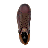 Remonte Maditta D0772 Sneaker Boot (Women) - Vino/Reh/Vinorosso Athletic - Casual - Lace Up - The Heel Shoe Fitters