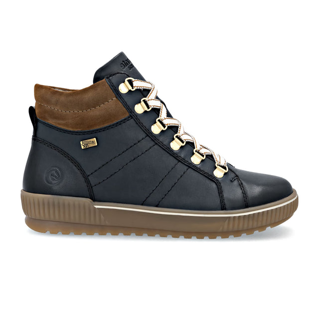 Remonte D0781 Maditta Sneaker Boot (Women) - Pazifik/Reh Athletic - Casual - Lace Up - The Heel Shoe Fitters