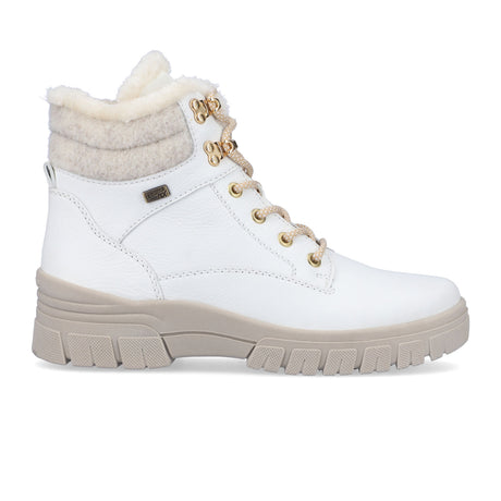 Remonte Evi D0E71-80 Mid Winter Boot (Women) - Weiss/Sand/Off White/Bianco Boots - Winter - Mid Boot - The Heel Shoe Fitters