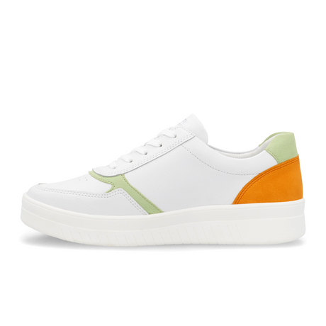 Remonte Kendra D0J01 Sneaker (Women) - Weiss/Light Mint/Mauve/Mango Athletic - Casual - Lace Up - The Heel Shoe Fitters