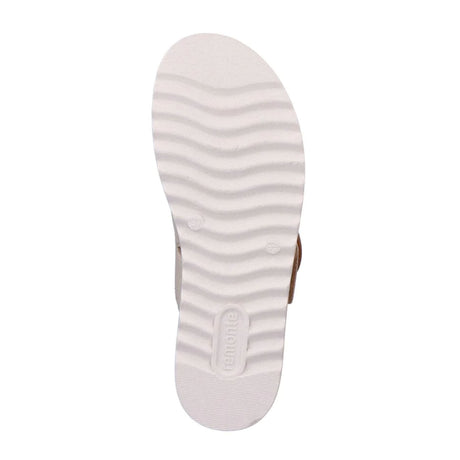 Remonte Jocelyn D0Q51-80 Slide Sandal (Women) - Kreide/Pebble Sandals - Slide - The Heel Shoe Fitters