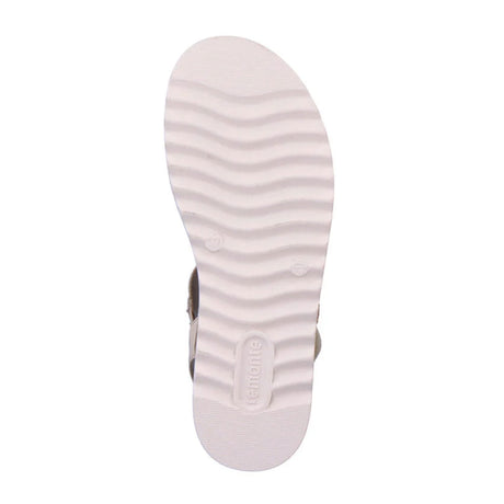 Remonte Jocelyn D0Q52 Flatform Backstrap Sandal (Women) - Porzellan Sandals - Backstrap - The Heel Shoe Fitters