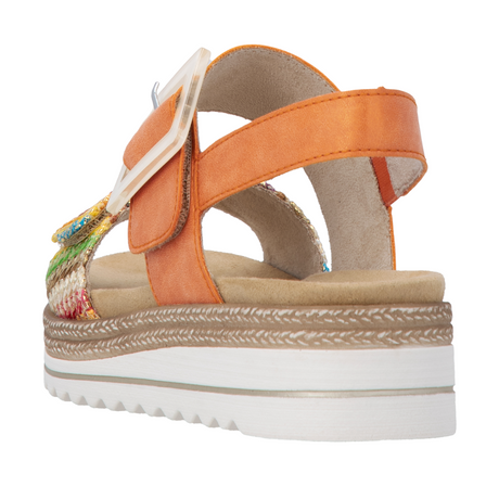 Remonte Jocelyn 62 Backstrap Sandal (Women) - Orange Sandal - Backstrap - The Heel Shoe Fitters