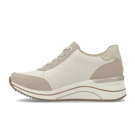 Remonte Eleni D0T00 Sneaker (Women) - Ginger/Kupfer/Cotton Athletic - Casual - Lace Up - The Heel Shoe Fitters