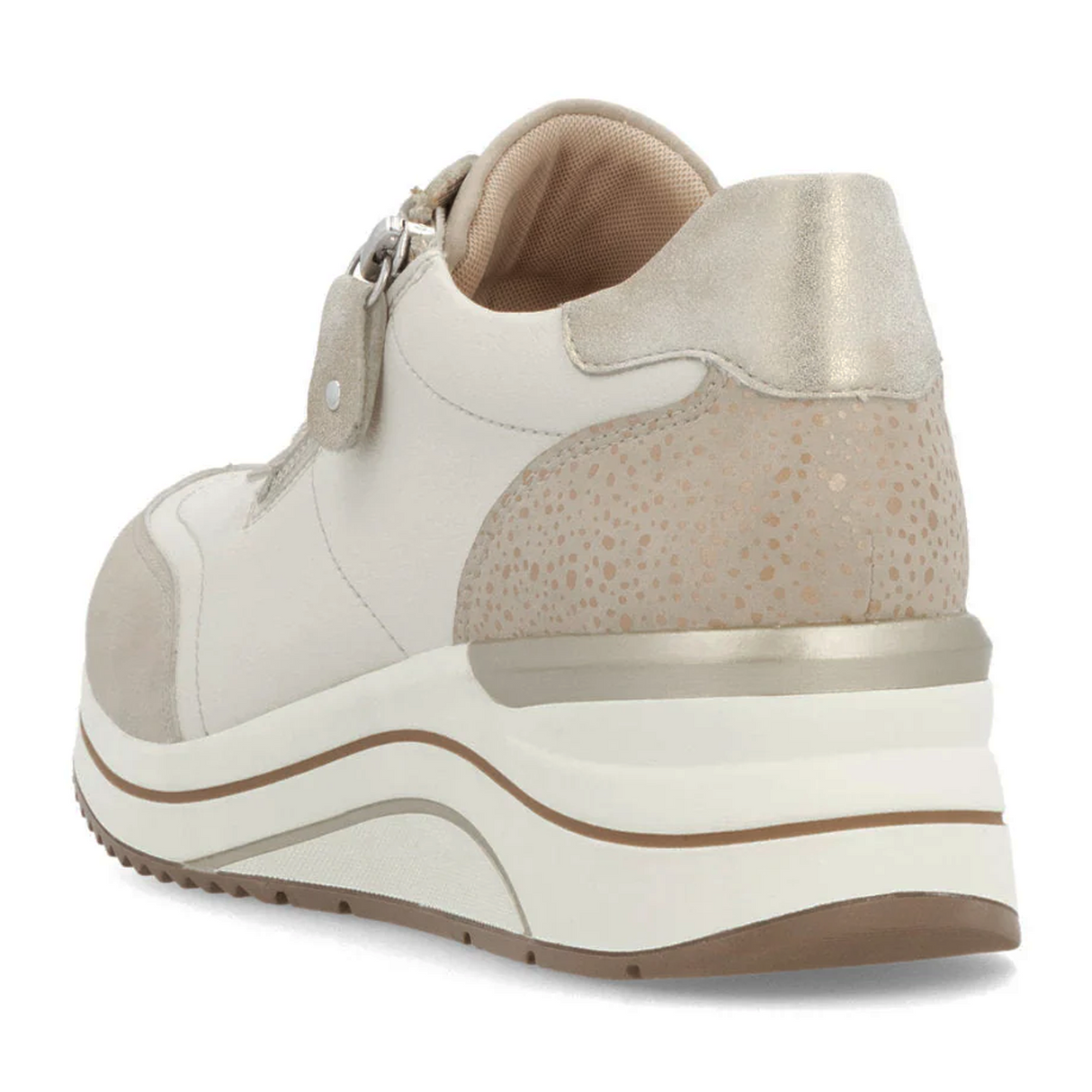 Remonte Eleni D0T00 Sneaker (Women) - Ginger/Kupfer/Cotton Athletic - Casual - Lace Up - The Heel Shoe Fitters